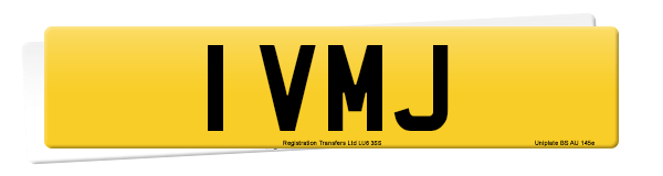 Registration number 1 VMJ